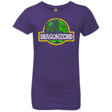T-Shirts Purple Rush / YXS Jurassic Power Green Girls Premium T-Shirt