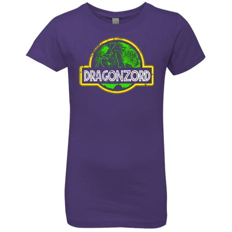 T-Shirts Purple Rush / YXS Jurassic Power Green Girls Premium T-Shirt