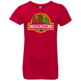 T-Shirts Red / YXS Jurassic Power Green Girls Premium T-Shirt