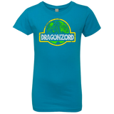 T-Shirts Turquoise / YXS Jurassic Power Green Girls Premium T-Shirt