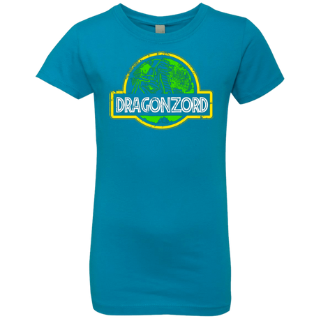 T-Shirts Turquoise / YXS Jurassic Power Green Girls Premium T-Shirt
