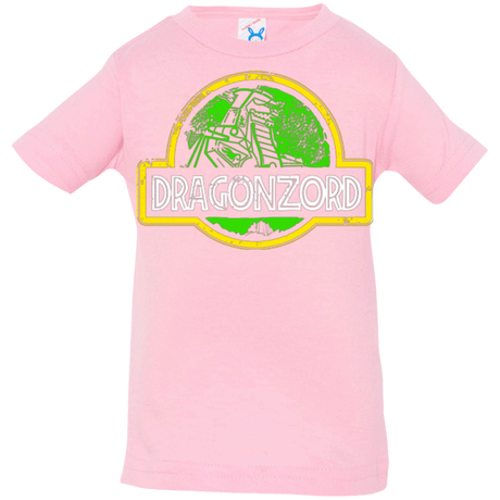 T-Shirts Pink / 6 Months Jurassic Power Green Infant Premium T-Shirt