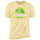 T-Shirts Banana Cream / X-Small Jurassic Power Green Men's Premium T-Shirt