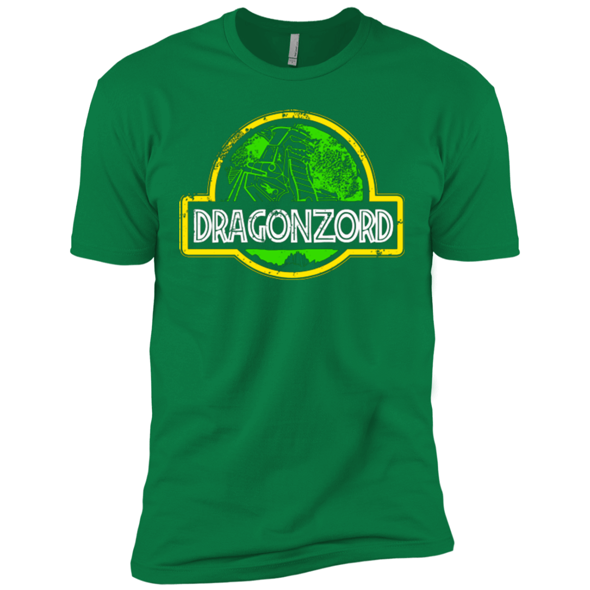 T-Shirts Kelly Green / X-Small Jurassic Power Green Men's Premium T-Shirt