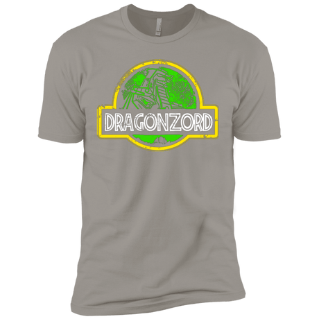 T-Shirts Light Grey / X-Small Jurassic Power Green Men's Premium T-Shirt
