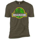 T-Shirts Military Green / X-Small Jurassic Power Green Men's Premium T-Shirt