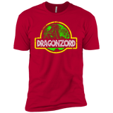 T-Shirts Red / X-Small Jurassic Power Green Men's Premium T-Shirt
