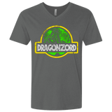 T-Shirts Heavy Metal / X-Small Jurassic Power Green Men's Premium V-Neck