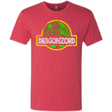 T-Shirts Vintage Red / Small Jurassic Power Green Men's Triblend T-Shirt