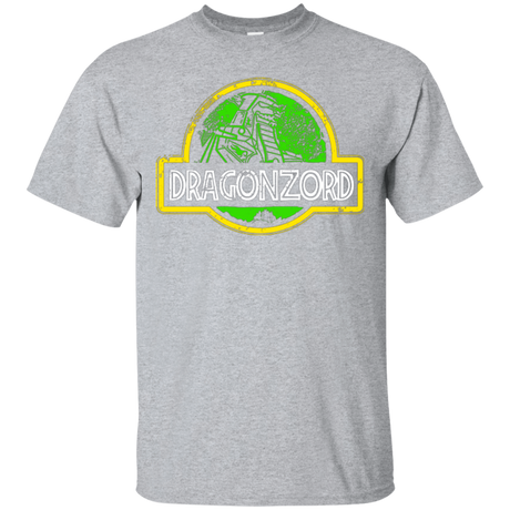 T-Shirts Sport Grey / Small Jurassic Power Green T-Shirt