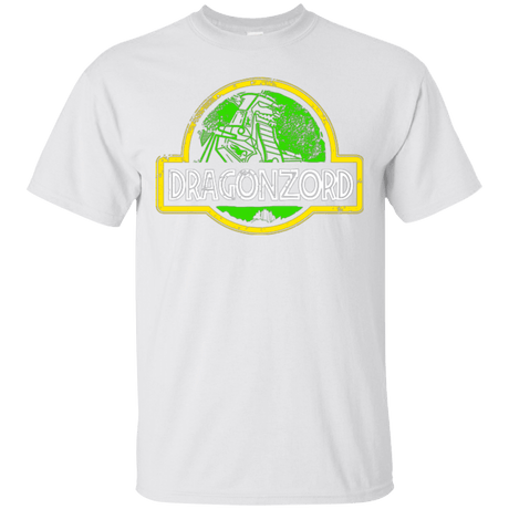 T-Shirts White / Small Jurassic Power Green T-Shirt