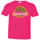 T-Shirts Hot Pink / 2T Jurassic Power Green Toddler Premium T-Shirt