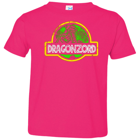 T-Shirts Hot Pink / 2T Jurassic Power Green Toddler Premium T-Shirt