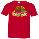 T-Shirts Red / 2T Jurassic Power Green Toddler Premium T-Shirt