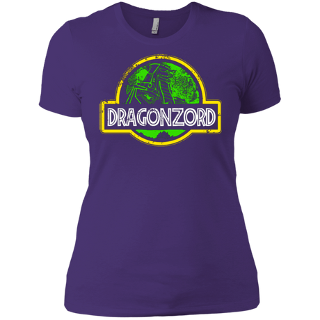 T-Shirts Purple / X-Small Jurassic Power Green Women's Premium T-Shirt