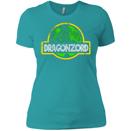 T-Shirts Tahiti Blue / X-Small Jurassic Power Green Women's Premium T-Shirt