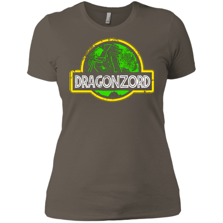 T-Shirts Warm Grey / X-Small Jurassic Power Green Women's Premium T-Shirt