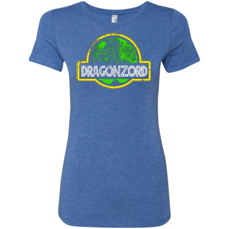 T-Shirts Vintage Royal / Small Jurassic Power Green Women's Triblend T-Shirt