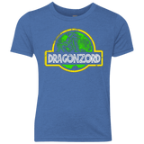 T-Shirts Vintage Royal / YXS Jurassic Power Green Youth Triblend T-Shirt