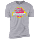 T-Shirts Heather Grey / YXS Jurassic Power Pink Boys Premium T-Shirt