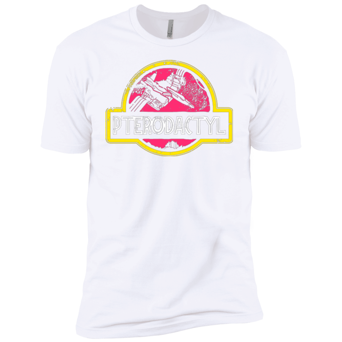 T-Shirts White / YXS Jurassic Power Pink Boys Premium T-Shirt