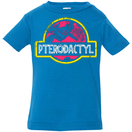T-Shirts Cobalt / 6 Months Jurassic Power Pink Infant Premium T-Shirt