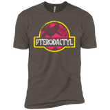 T-Shirts Warm Grey / X-Small Jurassic Power Pink Men's Premium T-Shirt