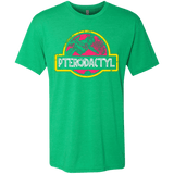 T-Shirts Envy / Small Jurassic Power Pink Men's Triblend T-Shirt