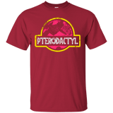 T-Shirts Cardinal / Small Jurassic Power Pink T-Shirt