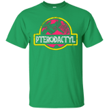 T-Shirts Irish Green / Small Jurassic Power Pink T-Shirt