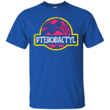 T-Shirts Royal / Small Jurassic Power Pink T-Shirt