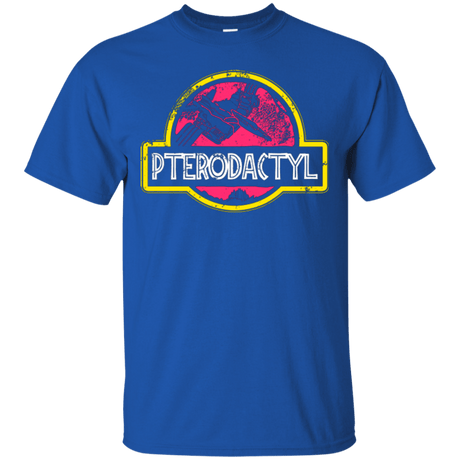 T-Shirts Royal / Small Jurassic Power Pink T-Shirt