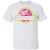 T-Shirts White / Small Jurassic Power Pink T-Shirt