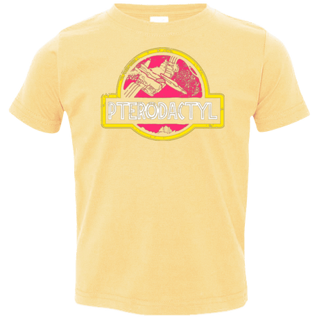 T-Shirts Butter / 2T Jurassic Power Pink Toddler Premium T-Shirt