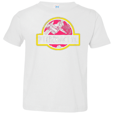 T-Shirts White / 2T Jurassic Power Pink Toddler Premium T-Shirt