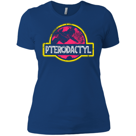 T-Shirts Royal / X-Small Jurassic Power Pink Women's Premium T-Shirt