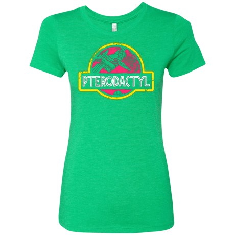T-Shirts Envy / Small Jurassic Power Pink Women's Triblend T-Shirt
