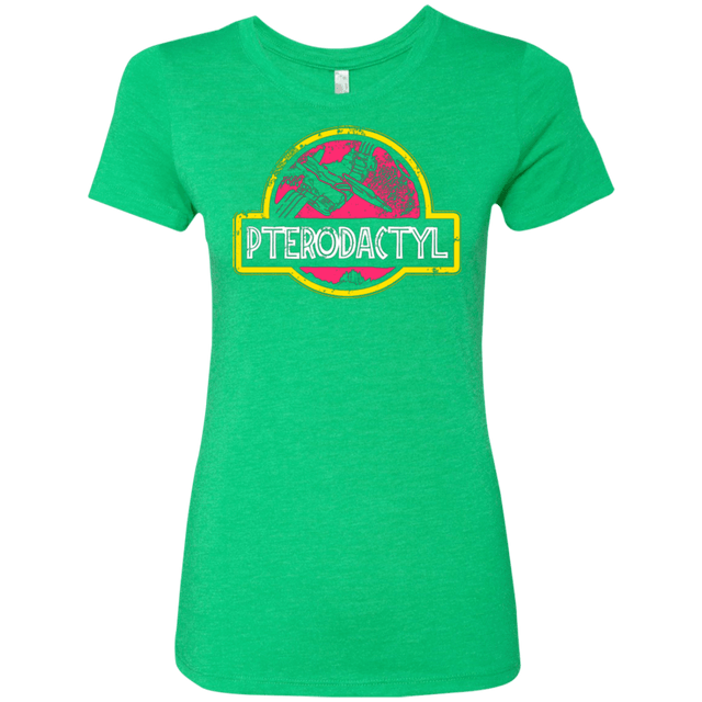 T-Shirts Envy / Small Jurassic Power Pink Women's Triblend T-Shirt