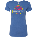 T-Shirts Vintage Royal / Small Jurassic Power Pink Women's Triblend T-Shirt