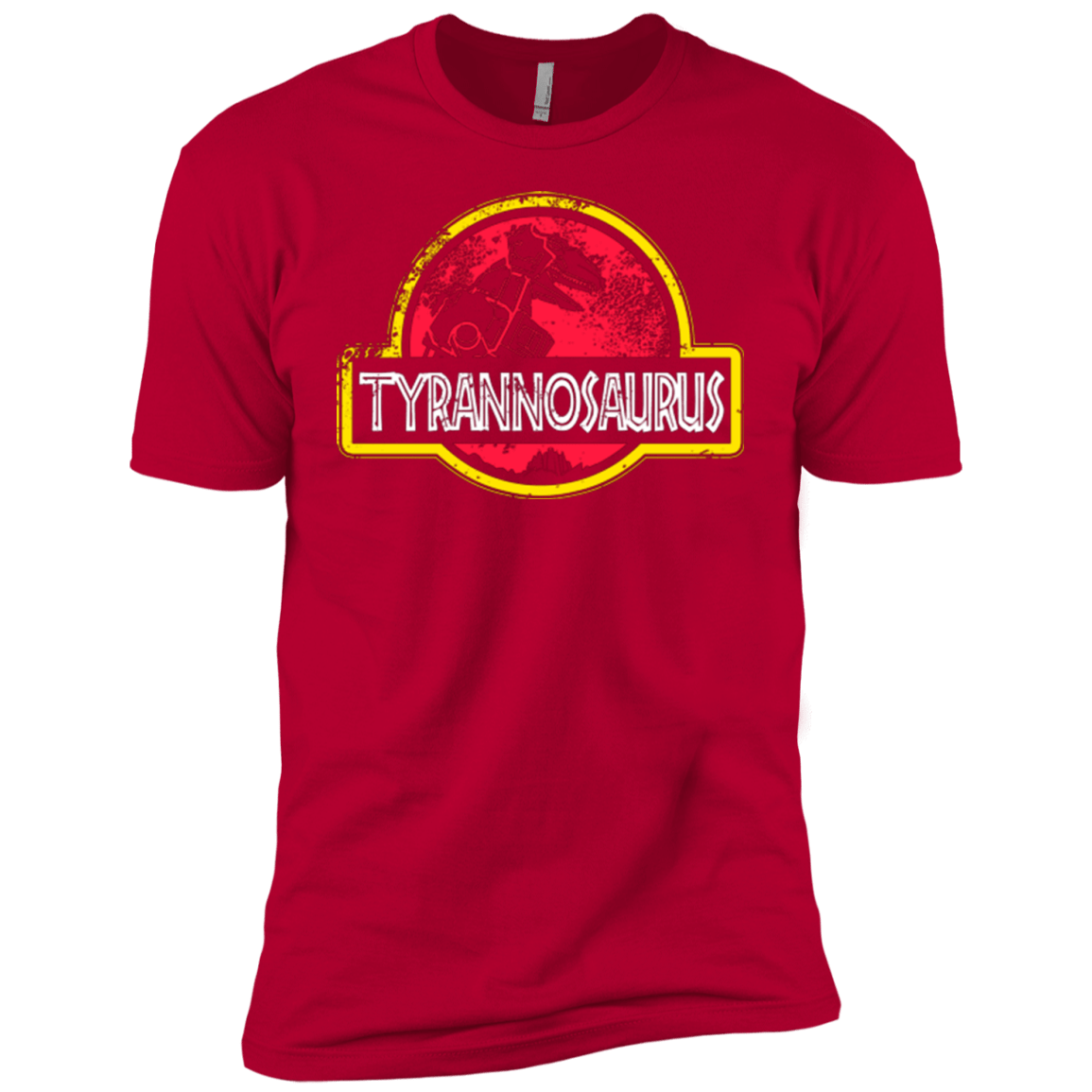 T-Shirts Red / YXS Jurassic Power Red Boys Premium T-Shirt