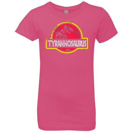 T-Shirts Hot Pink / YXS Jurassic Power Red Girls Premium T-Shirt