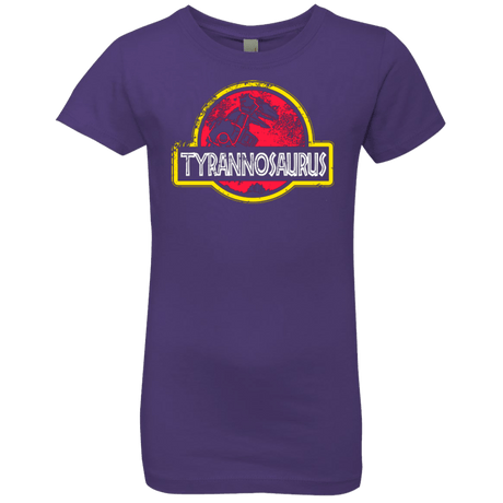 T-Shirts Purple Rush / YXS Jurassic Power Red Girls Premium T-Shirt