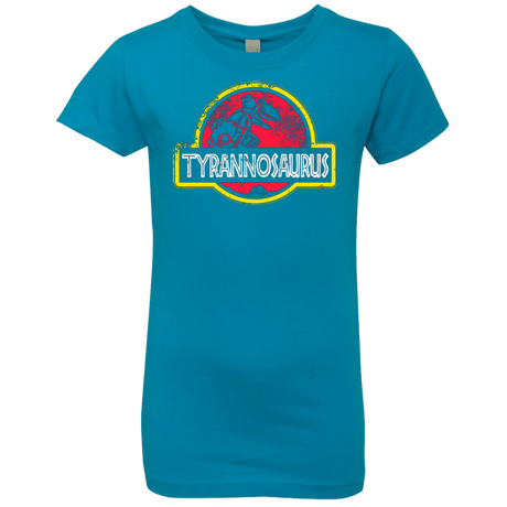 T-Shirts Turquoise / YXS Jurassic Power Red Girls Premium T-Shirt
