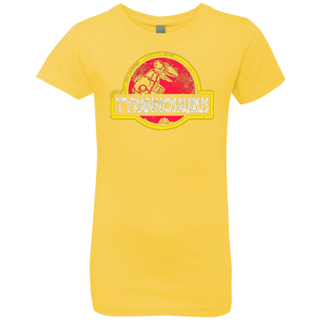 T-Shirts Vibrant Yellow / YXS Jurassic Power Red Girls Premium T-Shirt
