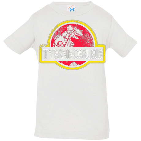 T-Shirts White / 6 Months Jurassic Power Red Infant Premium T-Shirt