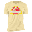 T-Shirts Banana Cream / X-Small Jurassic Power Red Men's Premium T-Shirt