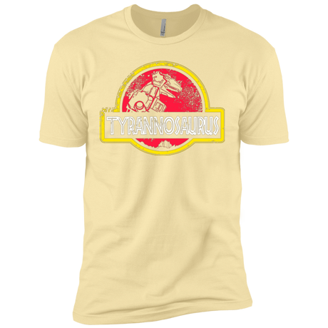 T-Shirts Banana Cream / X-Small Jurassic Power Red Men's Premium T-Shirt