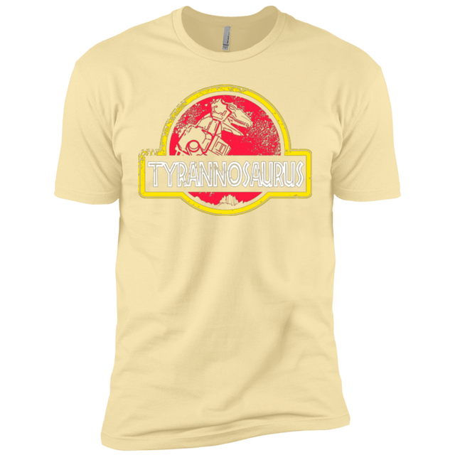 T-Shirts Banana Cream / X-Small Jurassic Power Red Men's Premium T-Shirt