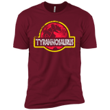 T-Shirts Cardinal / X-Small Jurassic Power Red Men's Premium T-Shirt