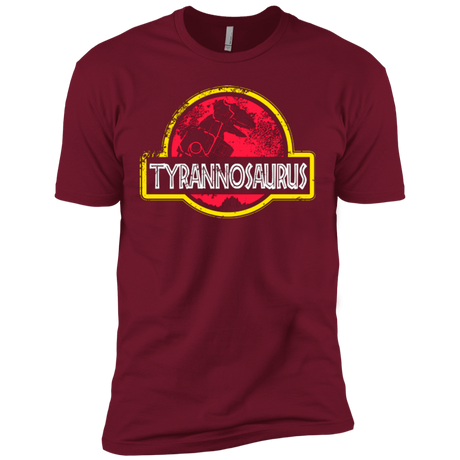 T-Shirts Cardinal / X-Small Jurassic Power Red Men's Premium T-Shirt